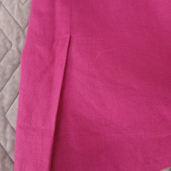 Vintage Chadwicks Of Boston Linen Blend Skirt Lined EVC Sz 8 - Picture 5 of 5